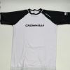 Crown Grappling-RG white body, black sleeves, SS Photo 1